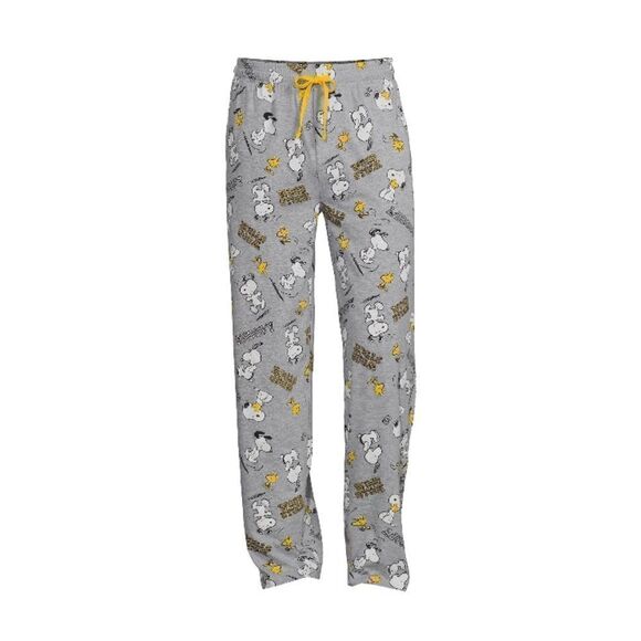Men’s Peanuts Snoopy Graphic Sleep Lounge Pants, Size S - Picture 1 of 5
